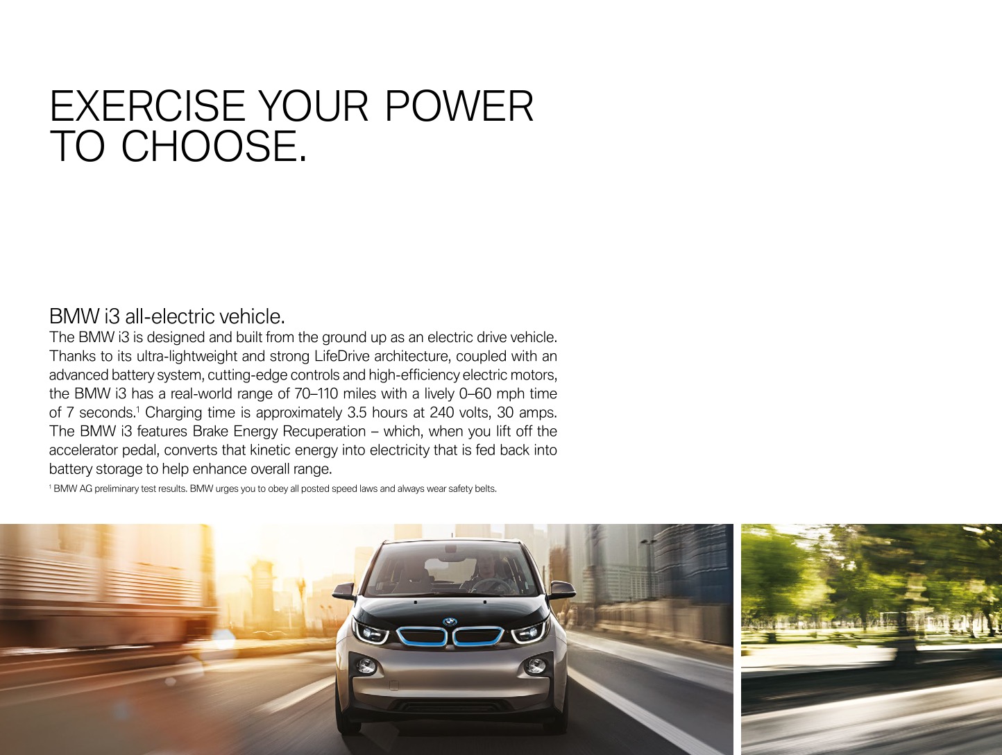 2014 BMW iSeries Brochure Page 3
